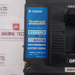 Terasaki Electric Xs400Ns 3 Pole Tembreak Circuit Breaker 400A 100-115V 50/60Hz