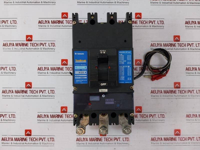 Terasaki Electric Xs400Ns Tembreak Circuit Breaker 3 Pole 400A 100-115V 50/60Hz