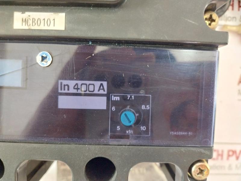 Terasaki Electric Xs400Ns Tembreak Circuit Breaker 3 Pole 400A 100-115V 50/60Hz