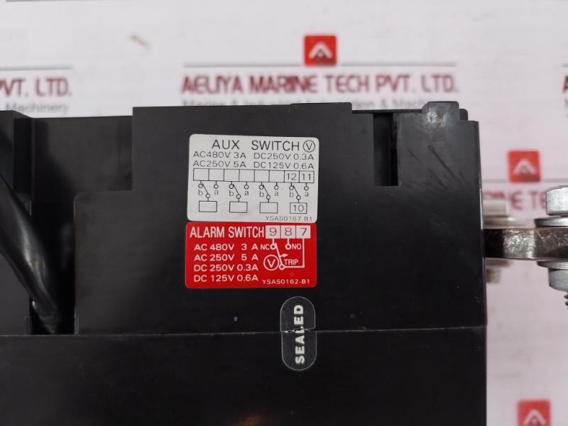 Terasaki Electric Xs400Ns Tembreak Circuit Breaker 3 Pole 400A 100-115V 50/60Hz