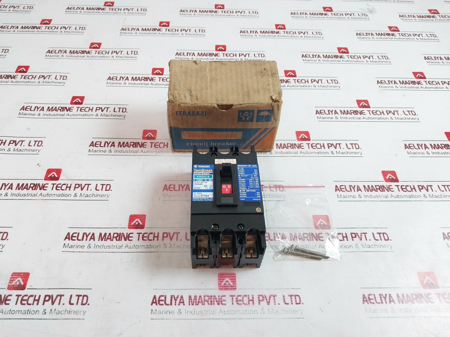 Terasaki Electric Xs50Cs Circuit Breaker 3 Pole 50-60Hz Ui Ac660V