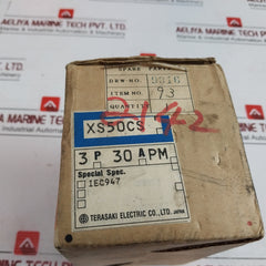 Terasaki Electric Xs50Cs Tembreak Circuit Breaker 30A 220V 7.5Ka