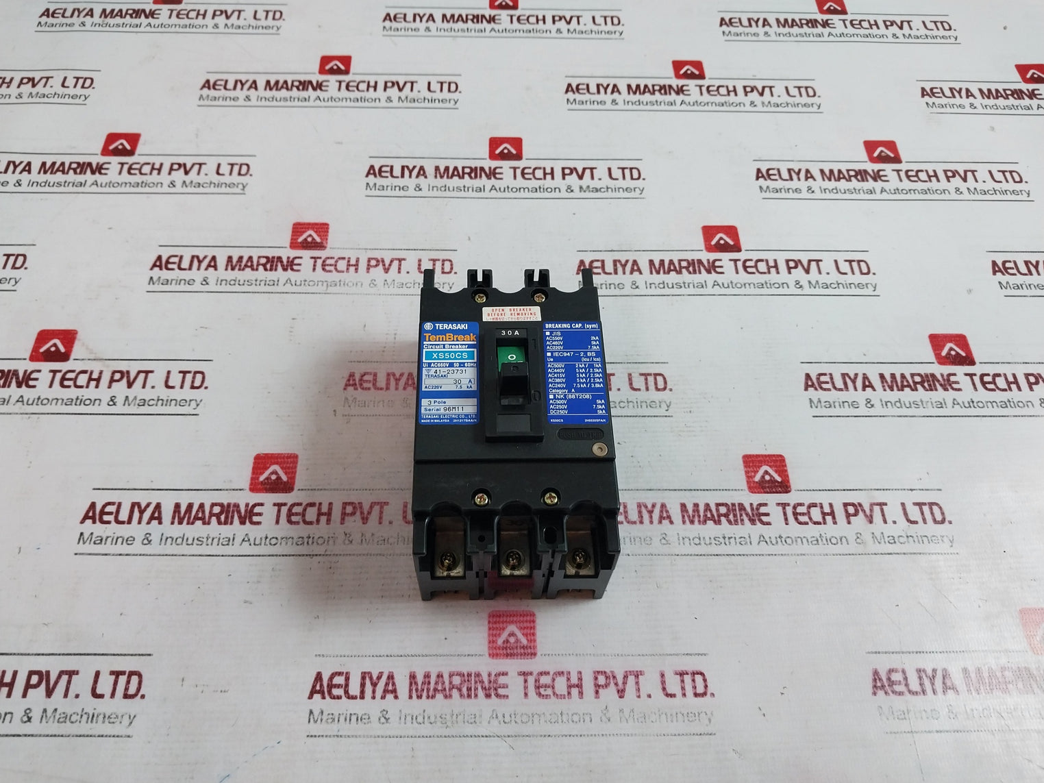 Terasaki Electric Xs50Cs Tembreak Circuit Breaker 30A 220V 7.5Ka
