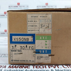 Terasaki Electric Xs50Nb Molded Case Circuit Breaker 3 Pole 30A
