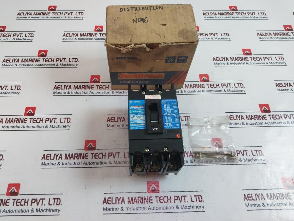 Terasaki Electric Xs50Ns 20A Circuit Breaker Ac220V 25Ka