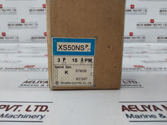 Terasaki Electric Xs50Ns 3 Pole Circuit Breaker 15A Ac600V Dc250V