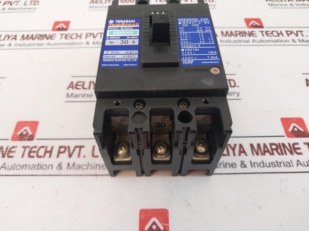 Terasaki Electric Xs50nb Tembreak Circuit Breaker