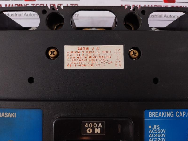 Terasaki Electric Xs600Ns Tembreak Circuit Breaker Ysas0202-b1 400A