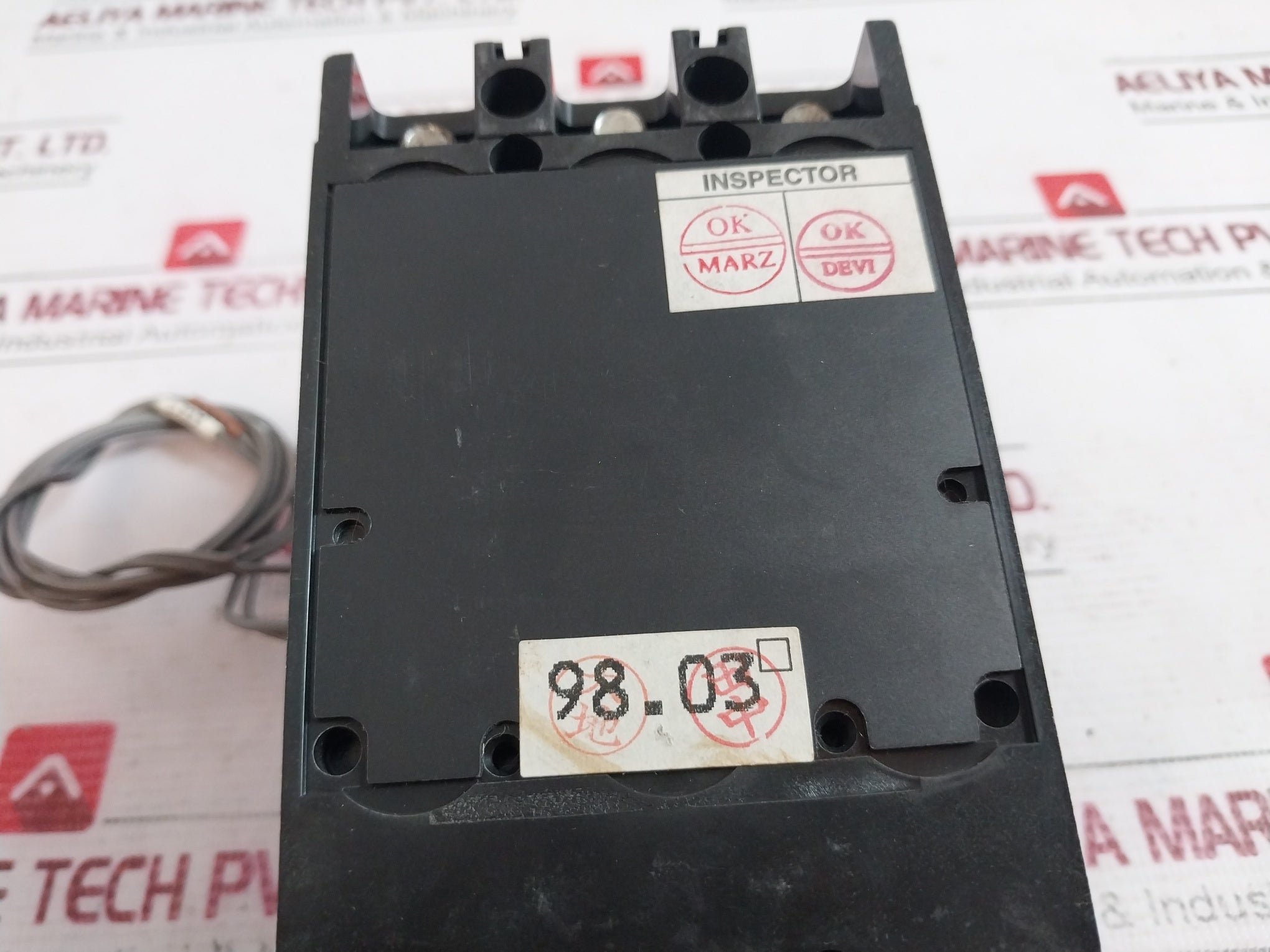 Terasaki Electric Xs60Ns 3-pole Circuit Breaker 60A Ac660V With Auxiliary Switch