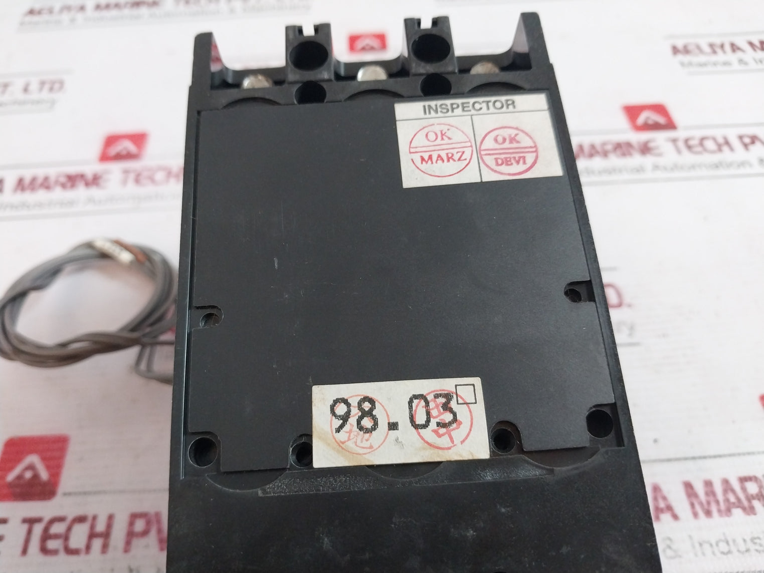 Terasaki Electric Xs60Ns 3-pole Circuit Breaker 60A Ac660V With Auxiliary Switch