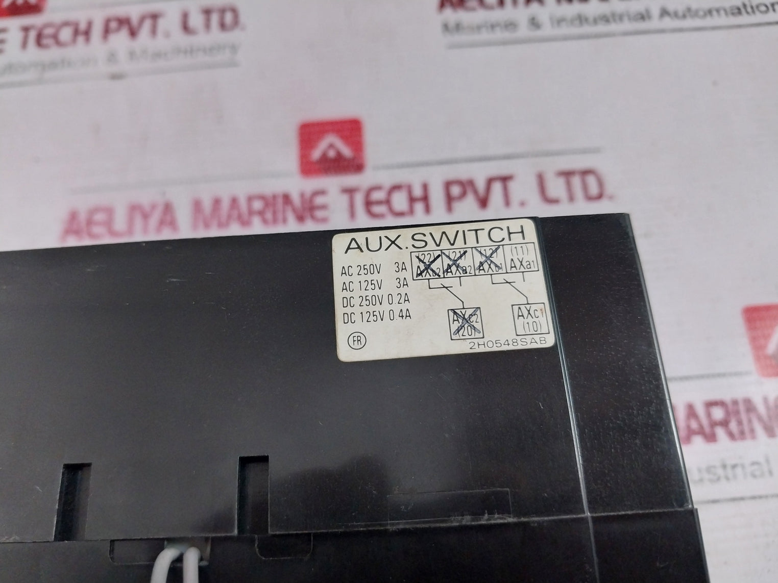 Terasaki Electric Xs60Ns 3-pole Circuit Breaker 60A Ac660V With Auxiliary Switch