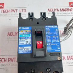 Terasaki Electric Xs60Ns 3-pole Circuit Breaker 60A Ac660V With Auxiliary Switch