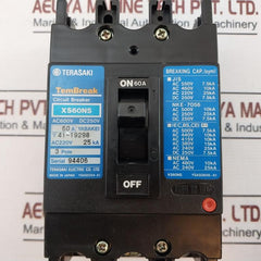 Terasaki Electric Xs60Ns Circuit Breaker
