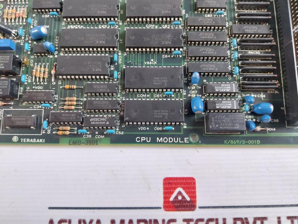 Terasaki Emb-3101 Cpu Module K/869/2-001D