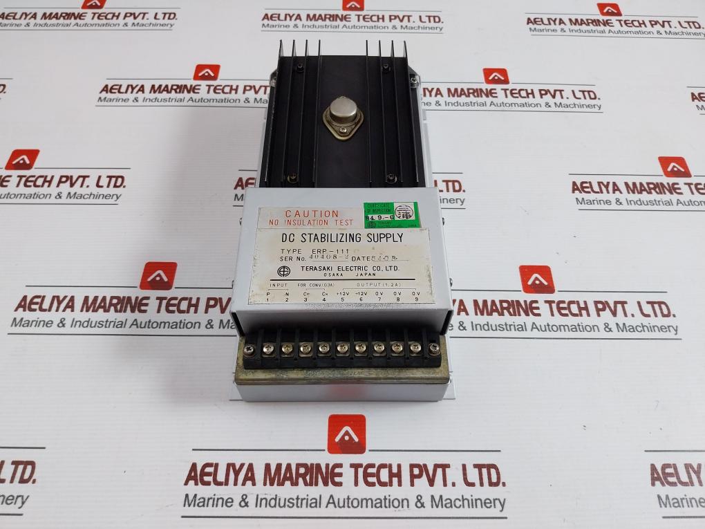 Terasaki Erp-111 Dc Stabilizing Supply Module Output 1.2A