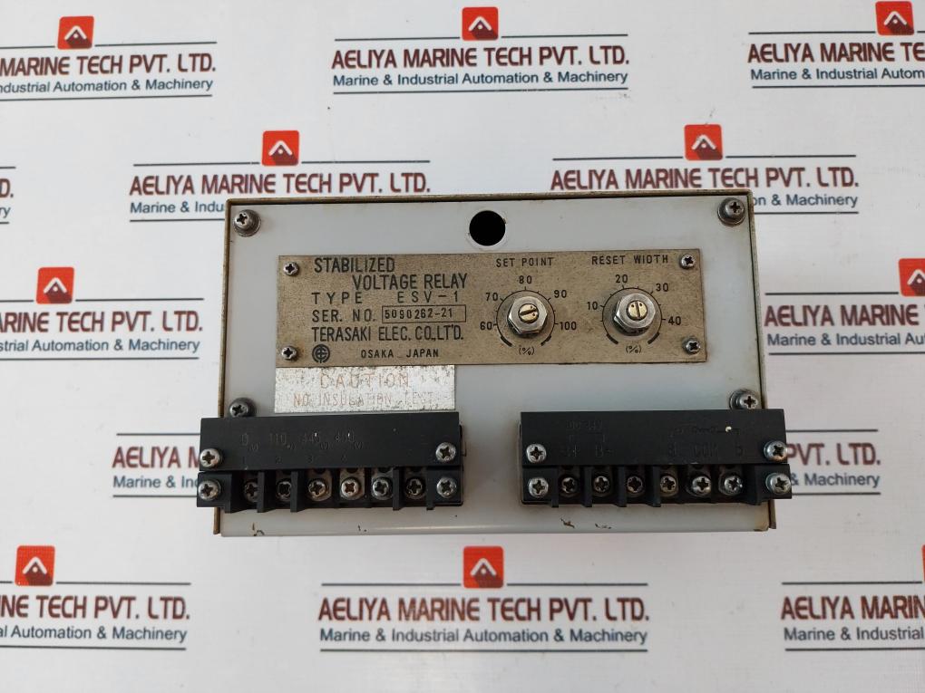 Terasaki Esv-1 Stabilized Voltage Relay Dc24V