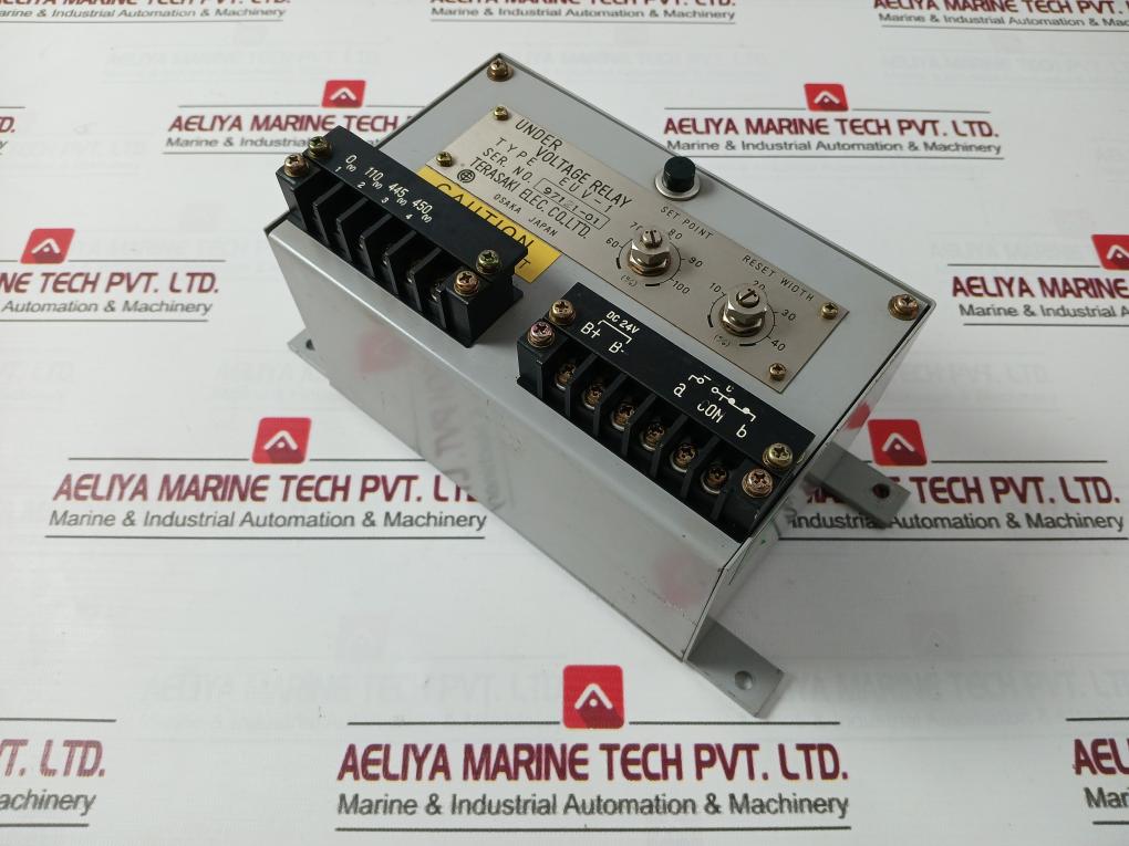 Terasaki Euv-1 Under Voltage Relay Dc 24V