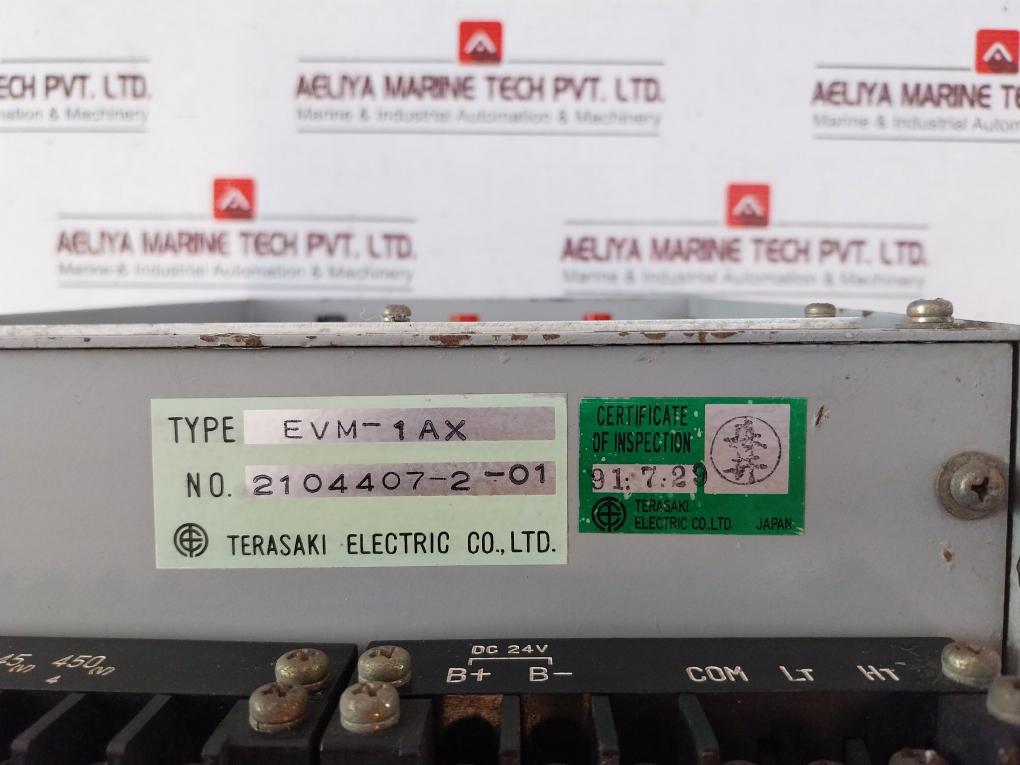 Terasaki Evm-1Ax Voltage Monitor 2104407-2-01