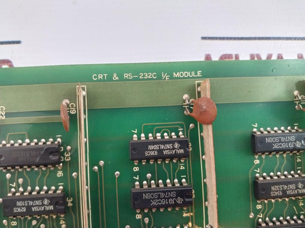 Terasaki K/821/2-001C Crt & Rs-232C I/F Module Board