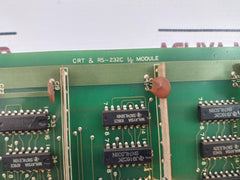 Terasaki K/821/2-001C Crt &amp; Rs-232C I/F Module Board