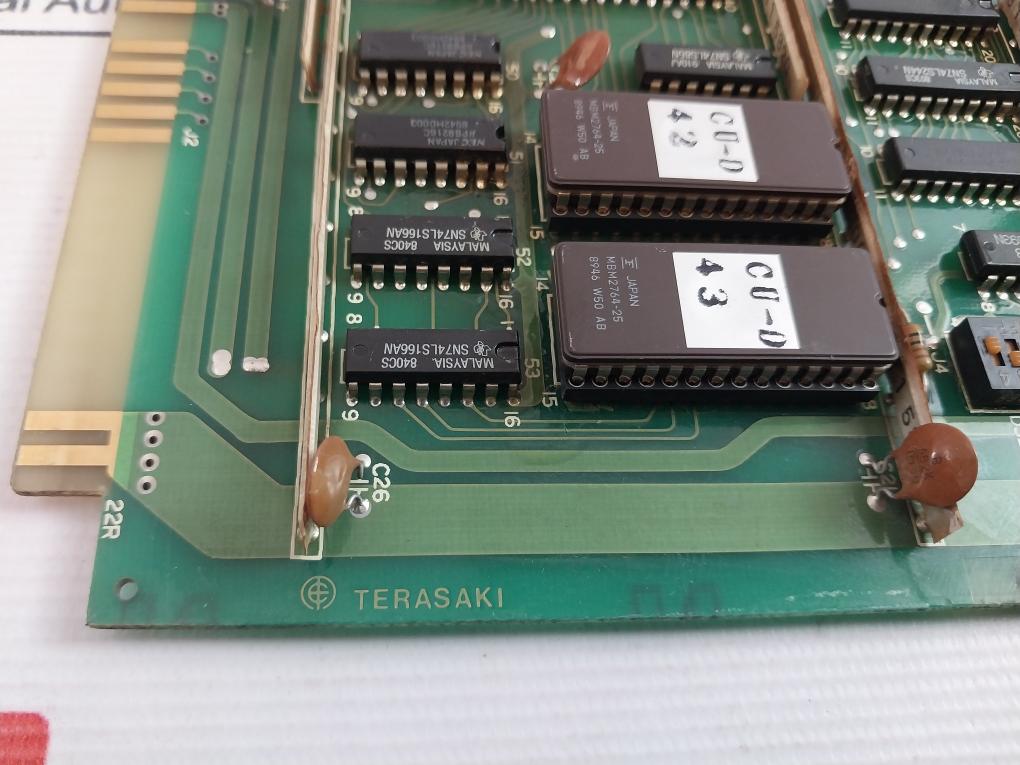Terasaki K/821/2-001C Crt & Rs-232C I/F Module Board