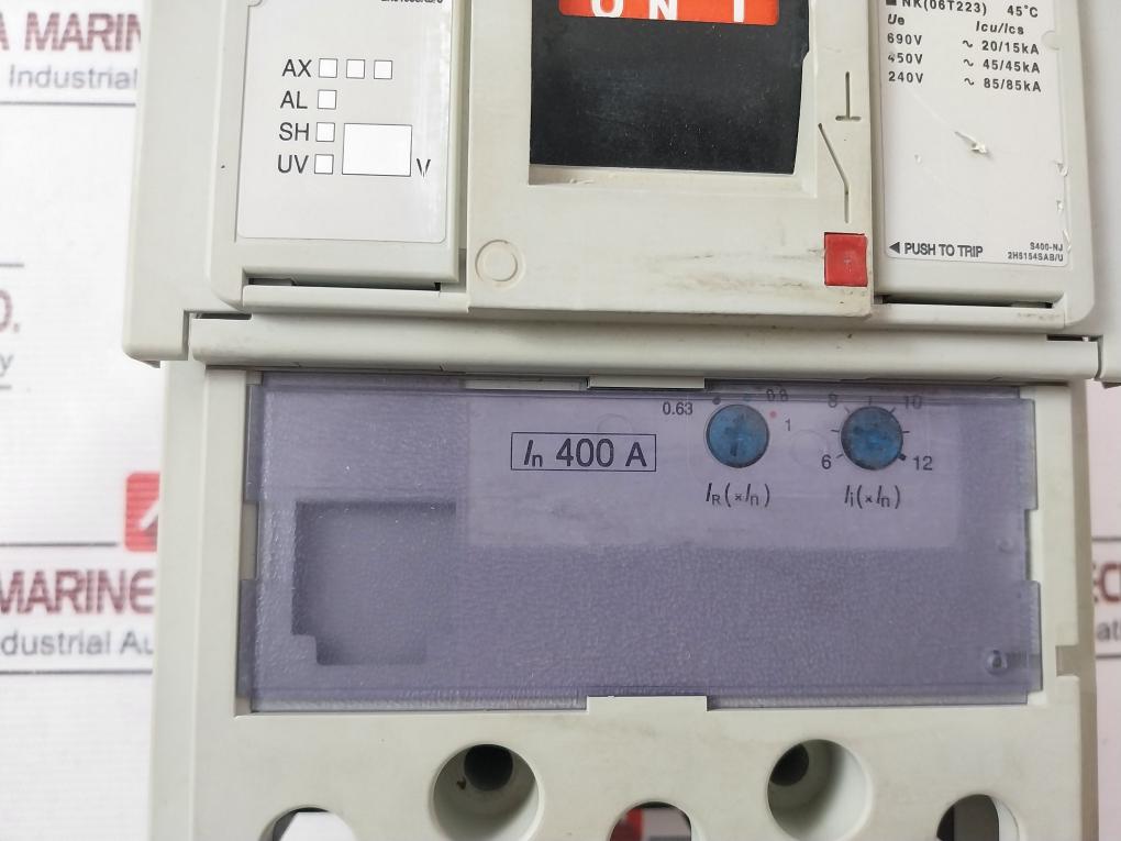 Terasaki S400-nj Circuit Breaker 50/60Hz 400A