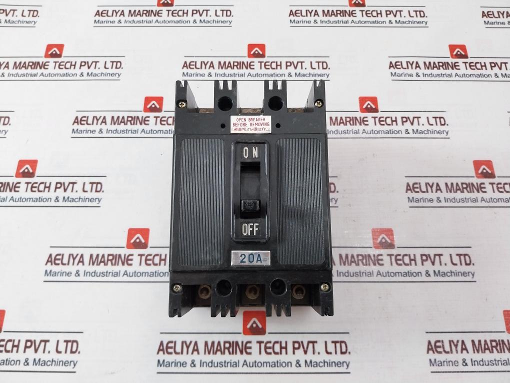 Terasaki T0-100D Circuit Breaker 20A 3 Pole