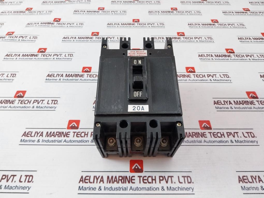 Terasaki T0-100D Circuit Breaker 20A 3 Pole