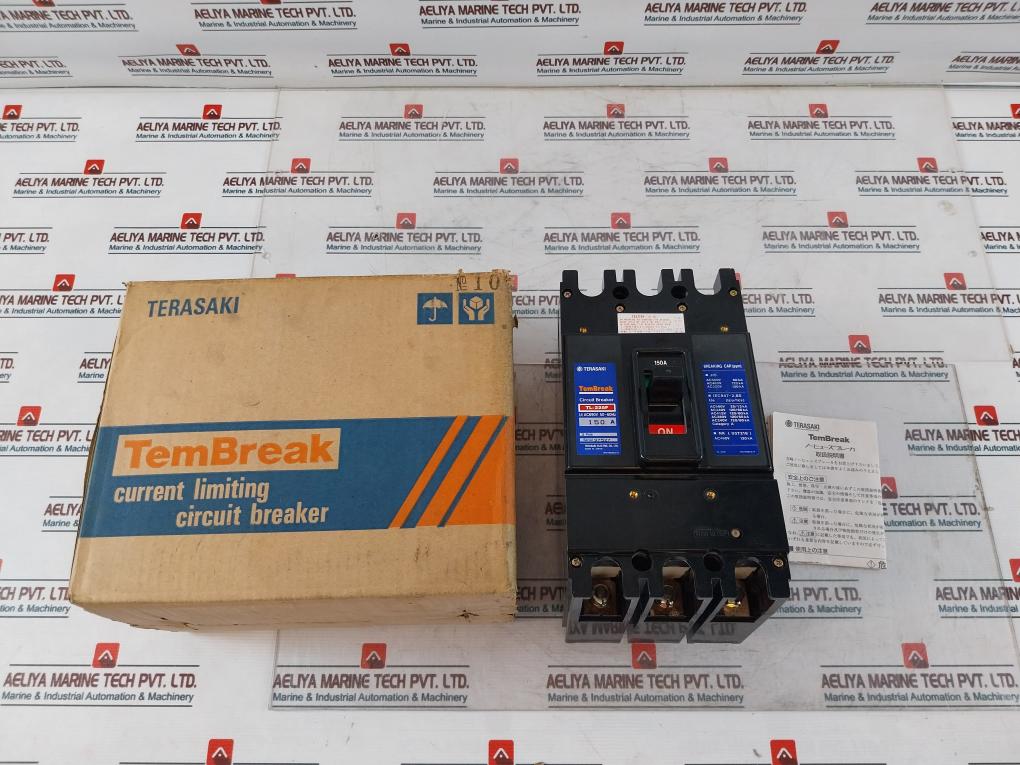 Terasaki Tembreak Tl-225F Current Limiting Circuit Breaker 150A 3 Pole