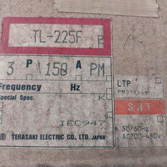 Terasaki Tembreak Tl-225F Current Limiting Circuit Breaker 150A 3 Pole