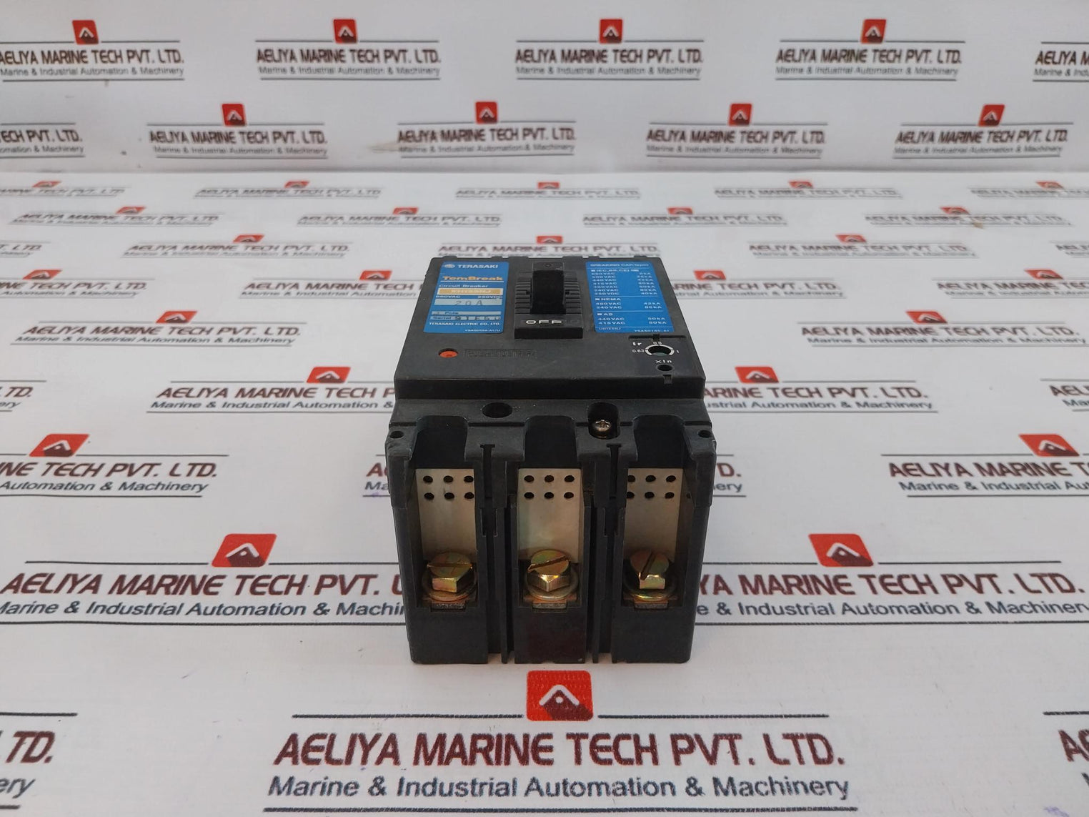Terasaki Tembreak Xh125Nj Circuit Breaker 3 Pole 20A