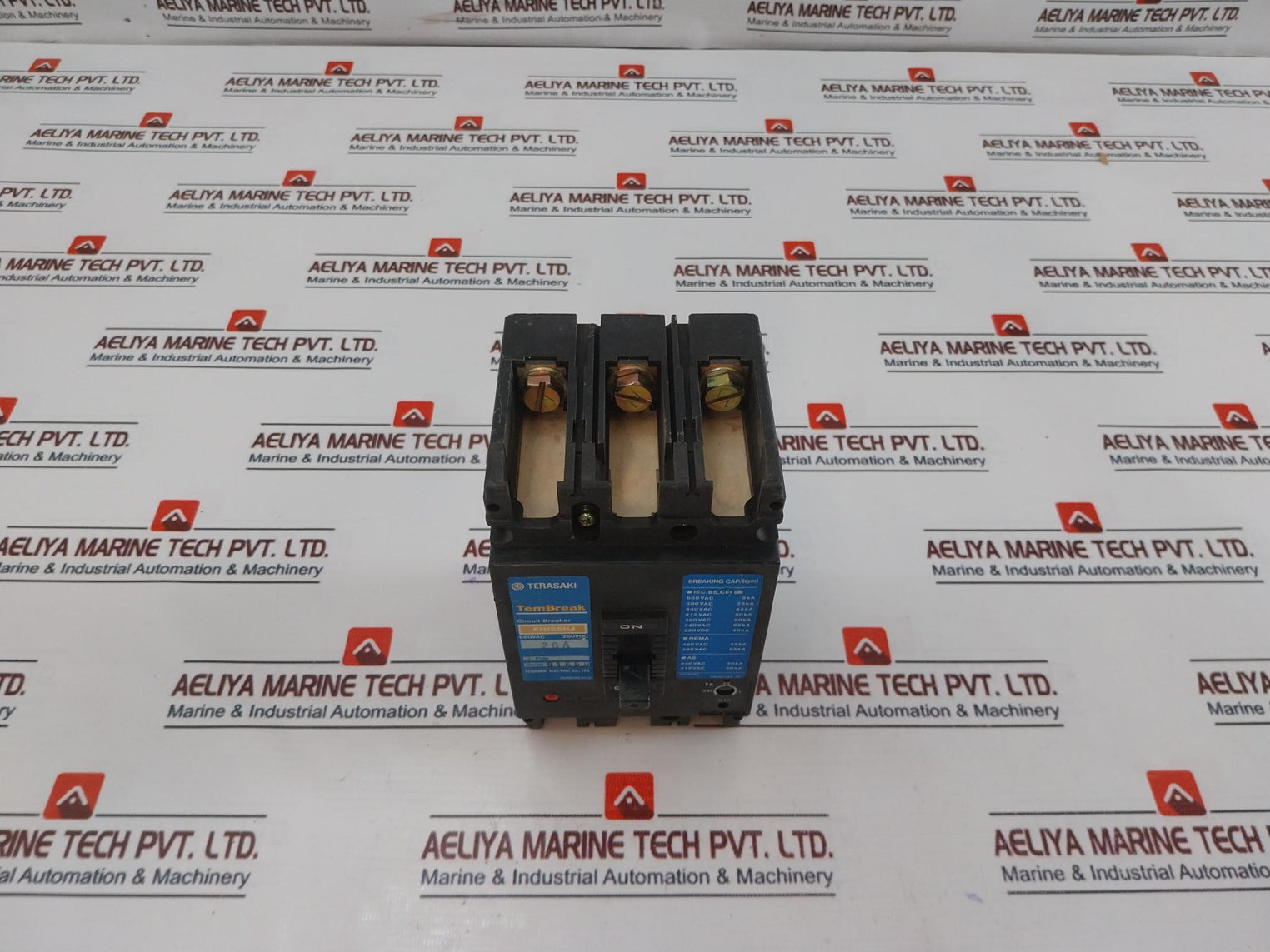 Terasaki Tembreak Xh125Nj Circuit Breaker 3 Pole 20A