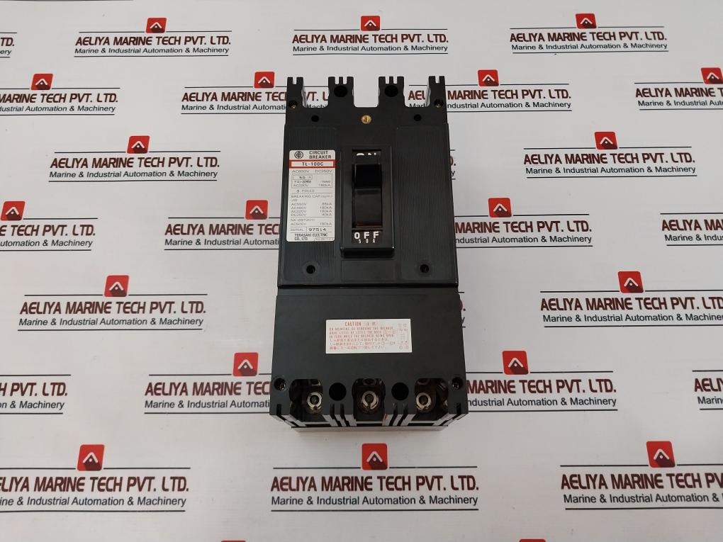 Terasaki Tl-100C Molded Case Circuit Breaker 50A