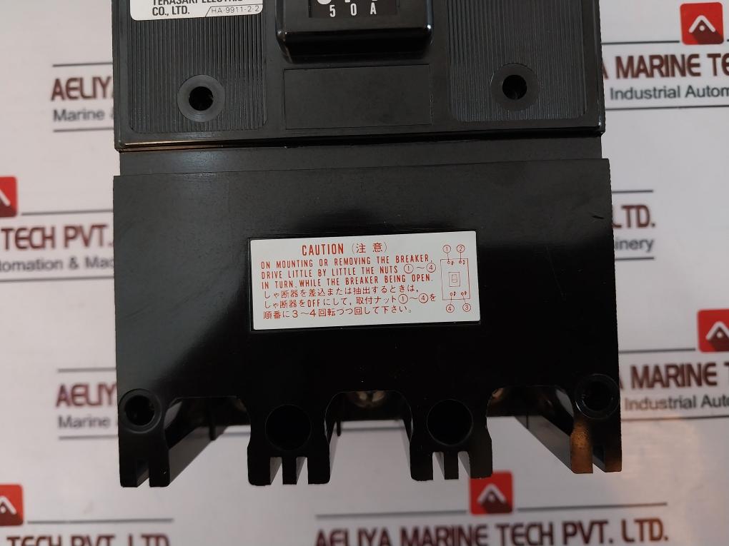 Terasaki Tl-100C Molded Case Circuit Breaker 50A