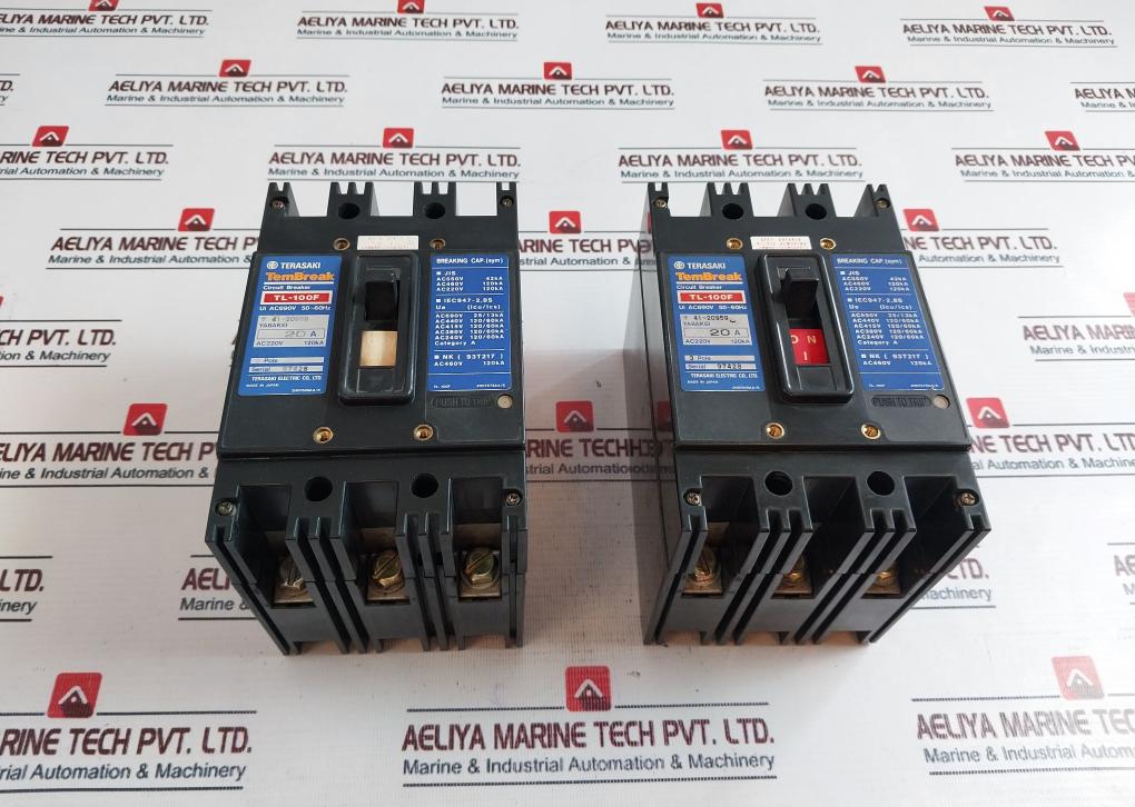 Terasaki Tl-100F 20A 3 Pole Circuit Breaker Ac690V 50~60Hz