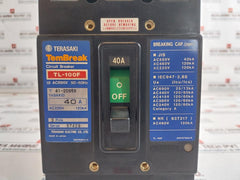 Terasaki TL-100F Tembreak Circuit Breaker Ac690V 50-60Hz 40A