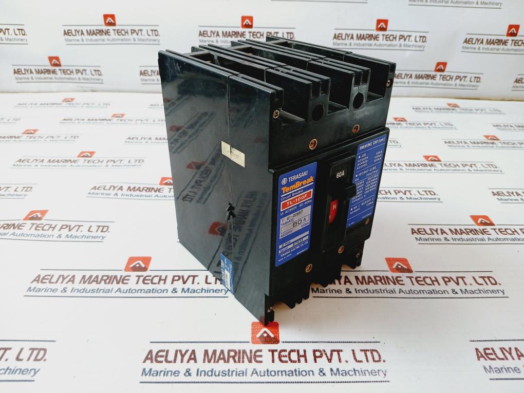 Terasaki Tl-100F Tembreak 3 Pole Circuit Breaker Ac220V 120Ka 60A