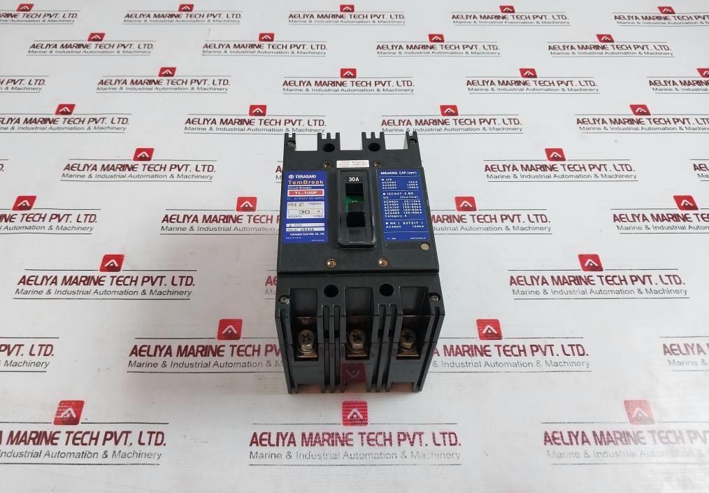 Terasaki Tl-100F Tembreak 3 Pole Circuit Breaker Ac220V 120Ka Ac690V 50-60Hz