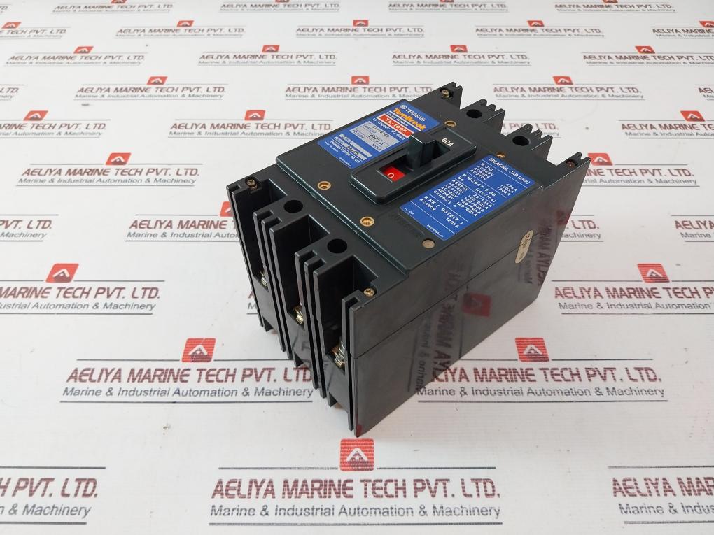 Terasaki Tl-100F Tembreak Circuit Breaker 3 Pole Ac690V 200-480V 50/60Hz 60A