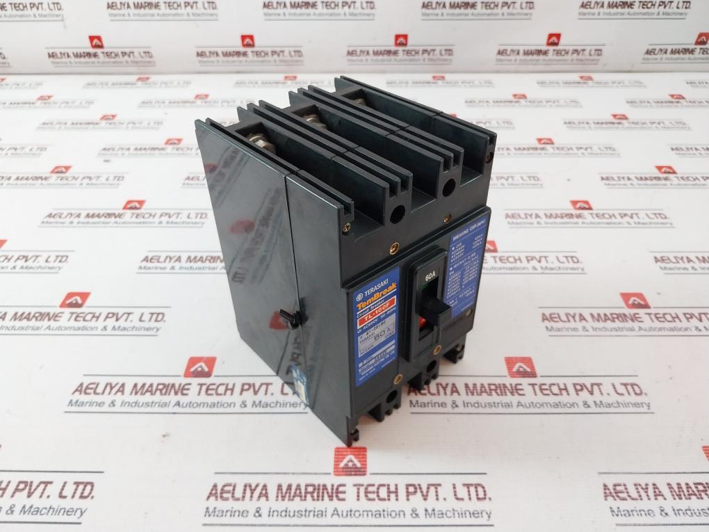 Terasaki Tl-100F Tembreak Circuit Breaker 3 Pole Ac690V 200-480V 50/60Hz 60A