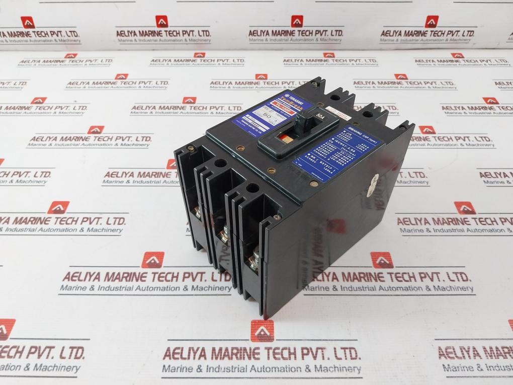 Terasaki Tl-100F Tembreak Circuit Breaker 50A Ac690V 2H4145Saa/K 50/60Hz