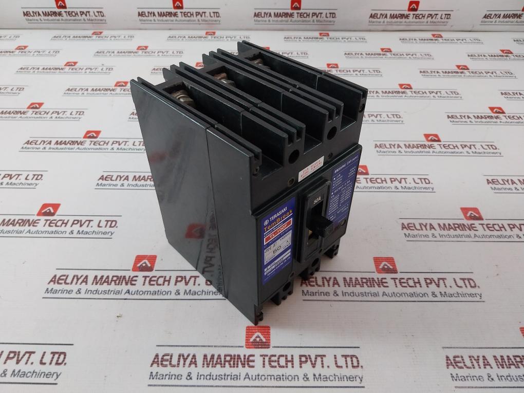 Terasaki Tl-100F Tembreak Circuit Breaker 50A Ac690V 2H4145Saa/K 50/60Hz