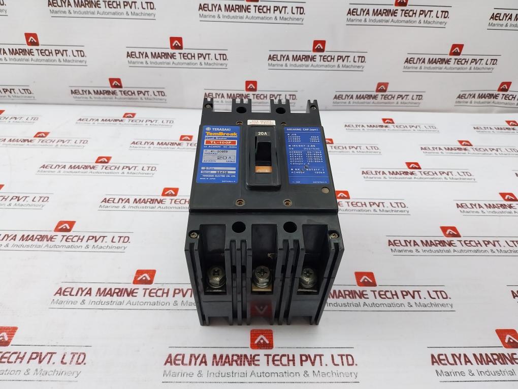Terasaki Tl-100F Tembreak Circuit Breaker Ac220V 120Ka Ac690V 50 60Hz