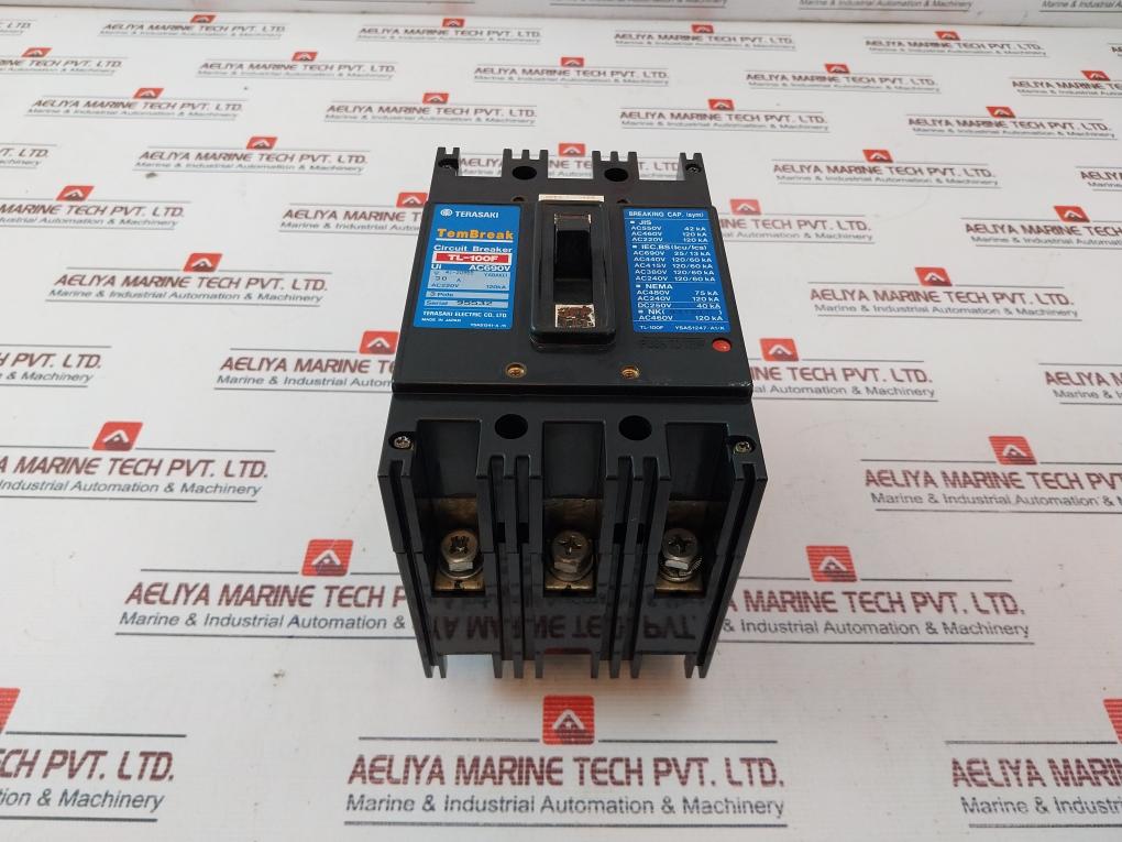 Terasaki Tl-100F Tembreak Circuit Breaker Ac690V 120Ka 200-480V 50/60Hz 30A