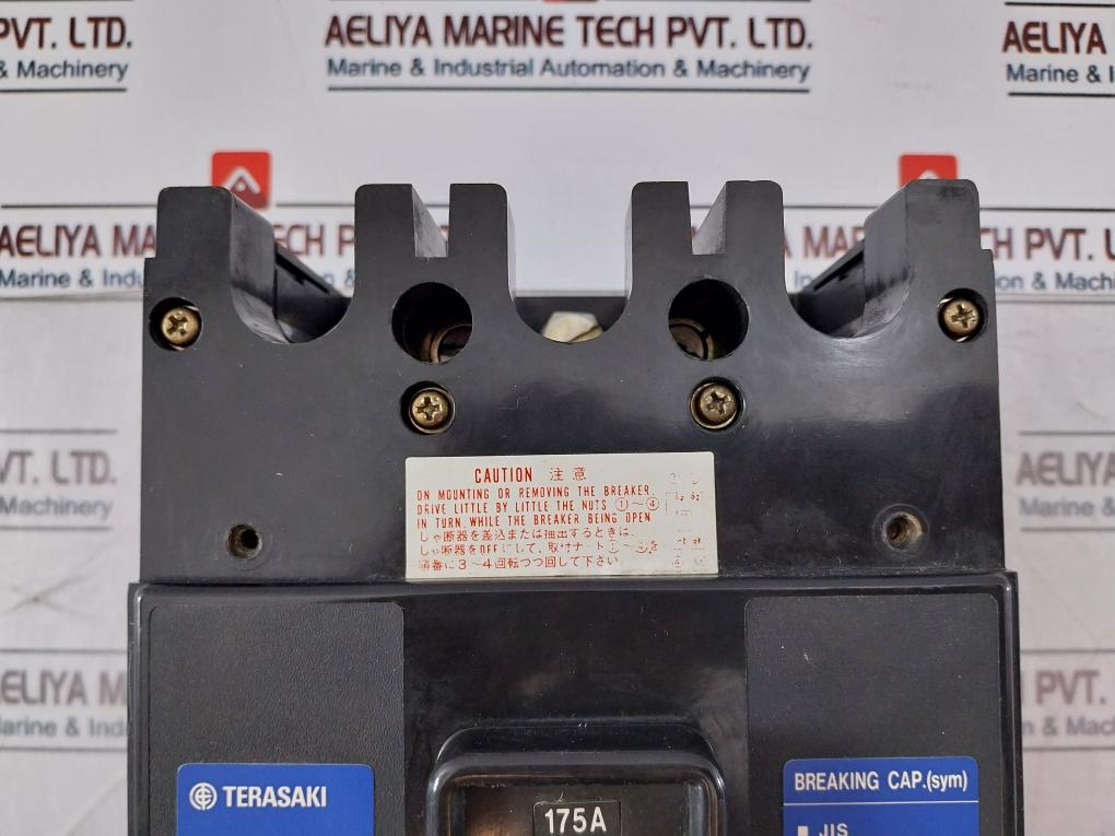 Terasaki Tl-225F 3 Pole Circuit Breaker 175A Ac690V 50~60Hz