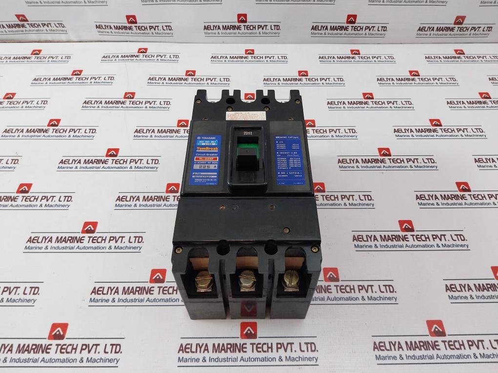 Terasaki Tl-225F 3 Pole Circuit Breaker 225A Ac690V 50~60Hz