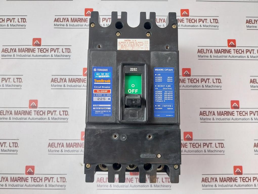 Terasaki Tl-225F Circuit Breaker Ac690V 50~60Hz