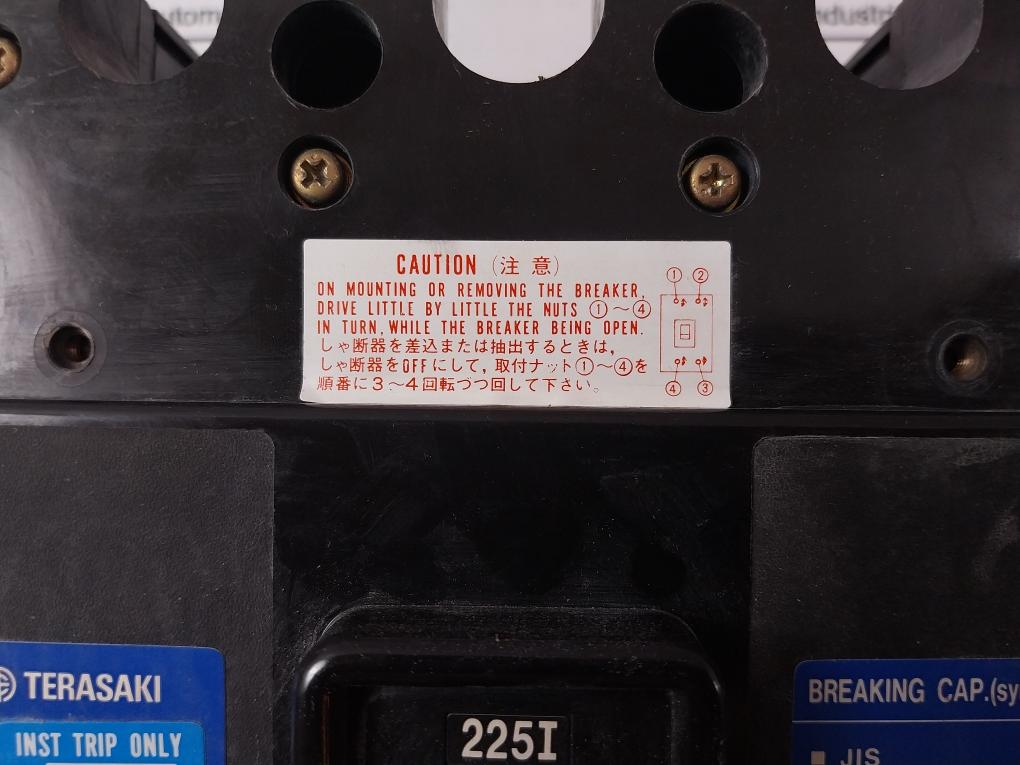 Terasaki Tl-225F Circuit Breaker Ac690V 50~60Hz