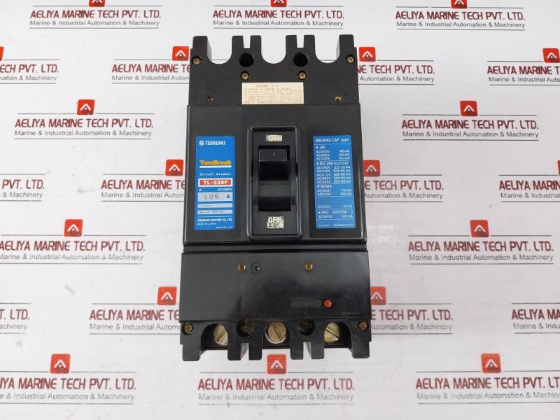 Terasaki Tl-225F Tembreak Circuit Breaker 3 Pole Ac690V 125A
