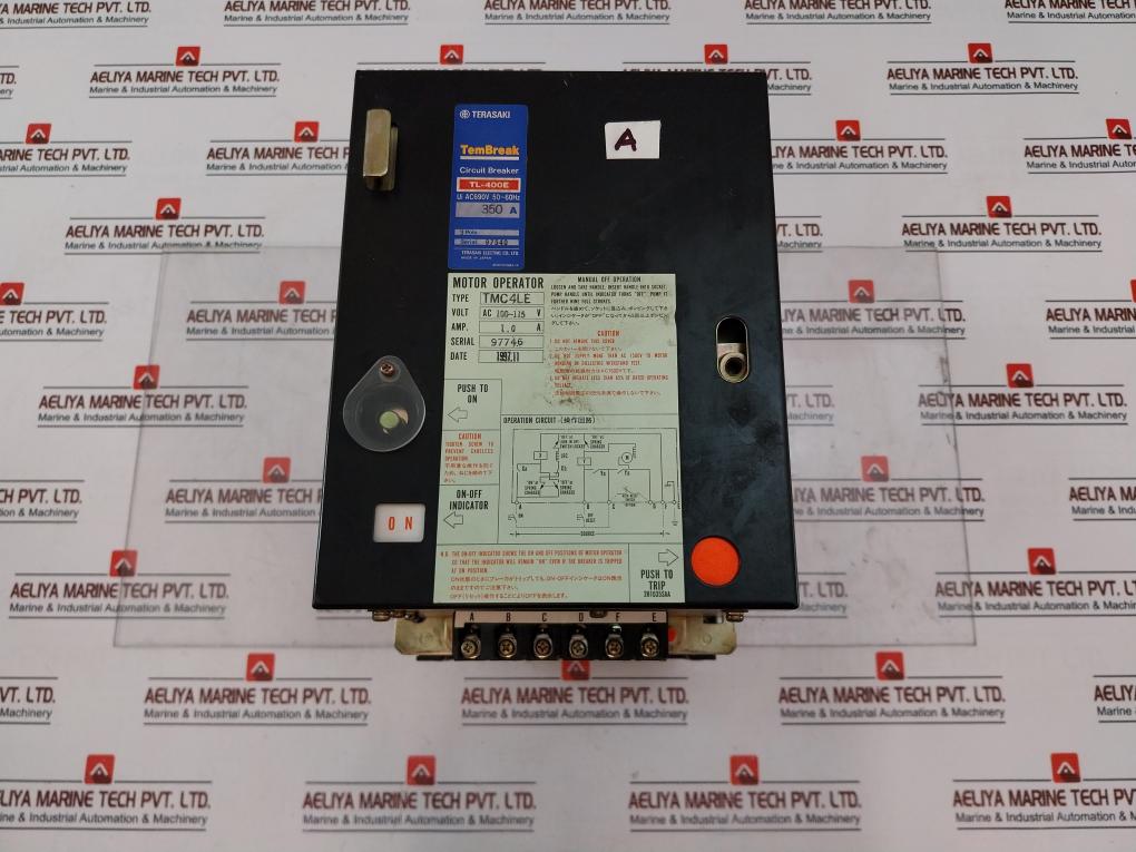 Terasaki Tl-400E 3 Pole Circuit Breaker Tmc4Le Ac690V 50~60Hz